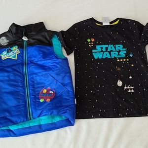 Matching Star Wars Tee & Vest Set - Size 5…